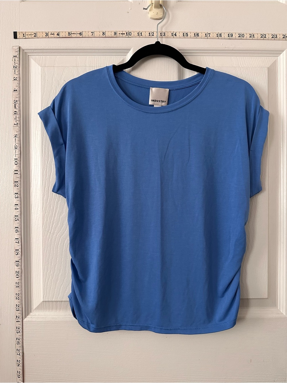 Industry Blue Short-Sleeve Crewneck Tee for Women